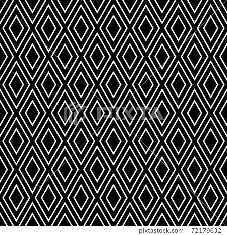Seamless geometric diamonds pattern. - Stock Illustration [72179632 ...