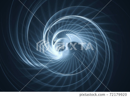 螺旋狀旋轉的抽象光線 72179920