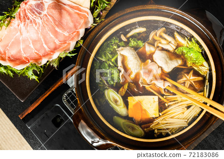 Luxury pork shabu-shabu Shabu-shabu japanese food 72183086