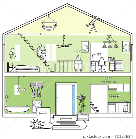 Elevation-House for living alone Elevation-House for living alone 72183624