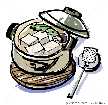 Yudofu-Japanese-style hot pot dish Yudofu-Japanese-style hot pot dish 72183627