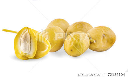 fresh Date Fruit an Isolated on White Background fresh Date Fruit an Isolated on White Background 72186104