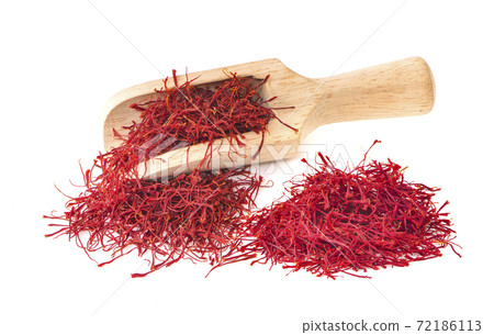 saffron threads an isolated on white background saffron threads an isolated on white background 72186113