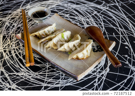 Japanese gyoza or dumplings snack 72187512