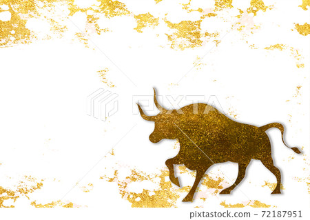 Bull image, New Year's card, Zodiac, 2021 Bull image, New Year's card, Zodiac, 2021 72187951