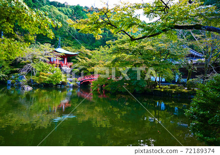 Daigoji Temple Benten-do and Wabashi Benten Pond 72189374