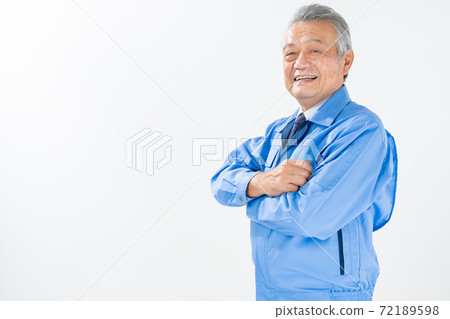 企業形象穿著工作服的男人 72189598