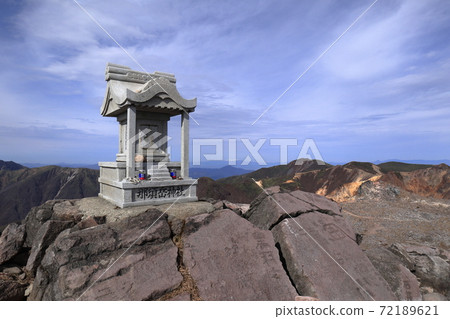 神社位於Chausu山和Mt. 神社位於Chausu山和Mt. 72189621