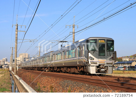 三田附近的福知山225號線快速運行 72189754