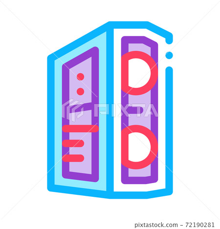 system unit computer color icon vector illustration 72190281