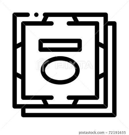 processor computer component black icon vector illustration processor computer component black icon vector illustration 72191635