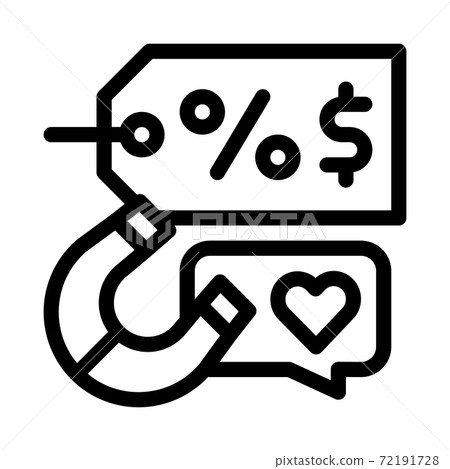 product price discount black icon vector illustration product price discount black icon vector illustration 72191728