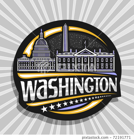 Vector logo for Washington 72191771