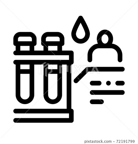 blood test black icon vector illustration blood test black icon vector illustration 72191799
