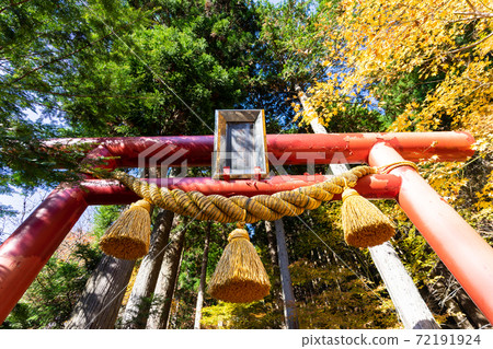 [Yamanashi Prefecture] Ishiwari Shrine 72191924