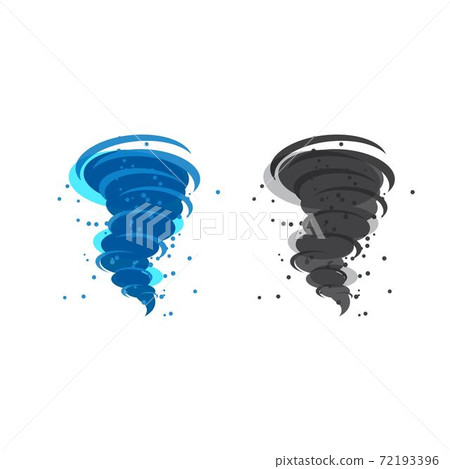 Tornado symbol vector illustration 72193396