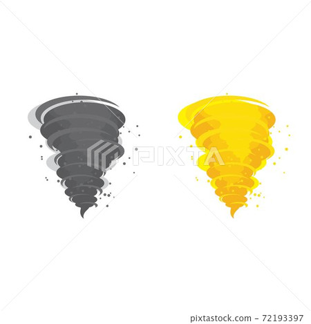 Tornado symbol vector illustration Tornado symbol vector illustration 72193397