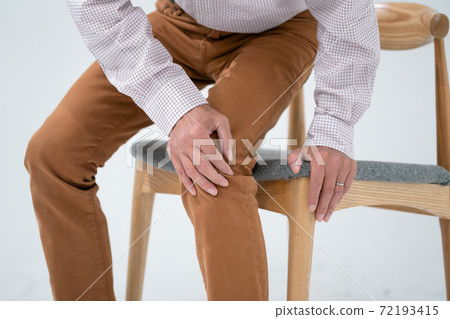 膝關節疼痛老人 72193415