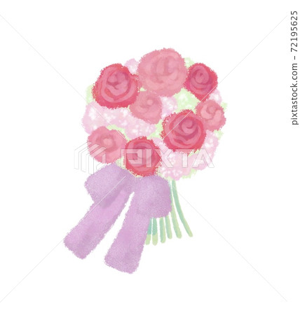 Illustration of a bouquet Illustration of a bouquet 72195625