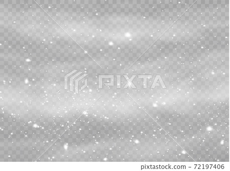 Snow and wind 72197406