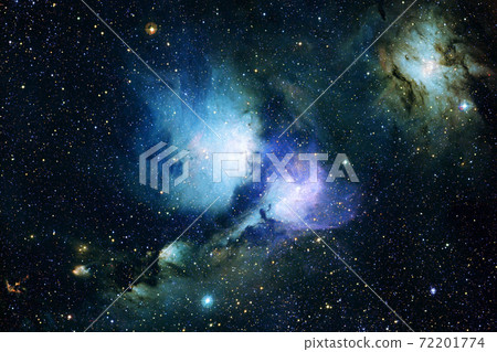 Cosmic landscape. Nebula. Elements of this image furnished by NASA 72201774