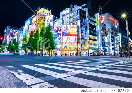 Akihabara Night Cityscape (Chiyoda-ku, Tokyo) November 2020 72202280