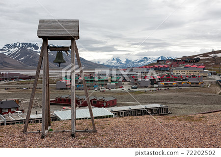Bell tower in Longyearbyen, Norway Bell tower in Longyearbyen, Norway 72202502