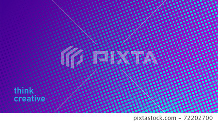 Abstract vector background. Halftone gradient gradation. Vibrant texture. 72202700