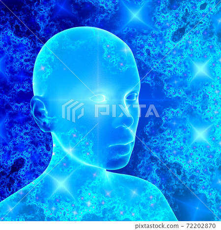 concept of soul or consciousness, knowing yourself, overmind, colored human model, 3d render concept of soul or consciousness, knowing yourself, overmind, colored human model, 3d render 72202870