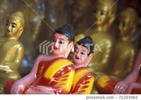 CAMBODIA KAMPONG THOM BUDDHA CARVING VILLAGE CAMBODIA KAMPONG THOM BUDDHA CARVING VILLAGE 72203068