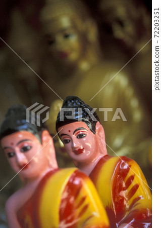 CAMBODIA KAMPONG THOM BUDDHA CARVING VILLAGE CAMBODIA KAMPONG THOM BUDDHA CARVING VILLAGE 72203251