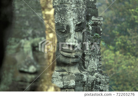 CAMBODIA SIEM REAP ANGKOR THOM BAYON TEMPLE 72203276