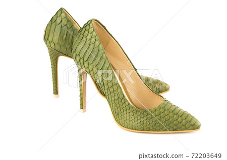 Pair of green shoes Pair of green shoes 72203649