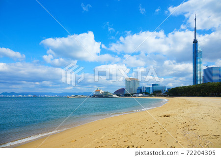 海濱麻地海濱公園馬里宗等福岡塔 72204305