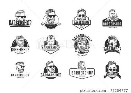 Free custom printable barbershop logo templates