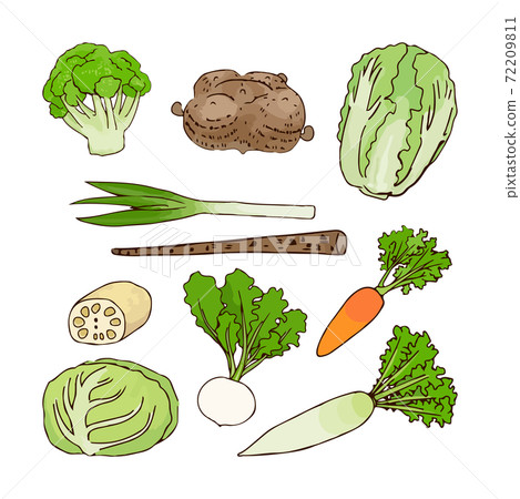 Winter vegetable set Winter vegetable set 72209811