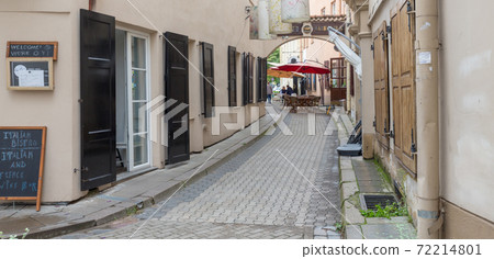 Vilnius Old Town view to west in summer 72214801
