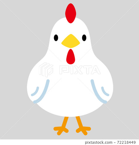 Rounded silhouette with chicken front (no line) Rounded silhouette with chicken front (no line) 72218449