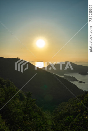 《廣島縣》從綠線看清晨的風景 《廣島縣》從綠線看清晨的風景 72220995
