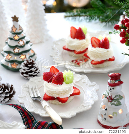 聖誕草莓三明治 72221293