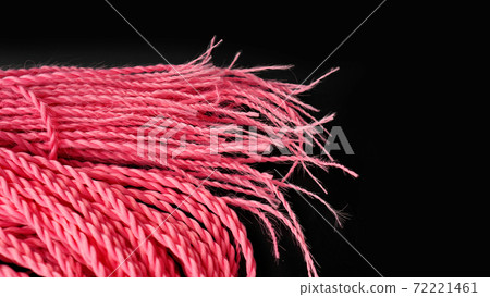 Double ended synthetic braids and pink dreadlocks 72221461