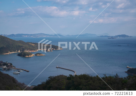 《廣島縣》晴天,從綠線看的景色 《廣島縣》晴天,從綠線看的景色 72221613