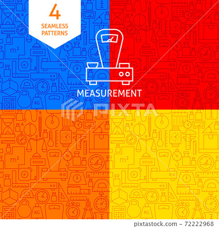 Line Measurement Patterns - Stock Illustration [72222968] - PIXTA