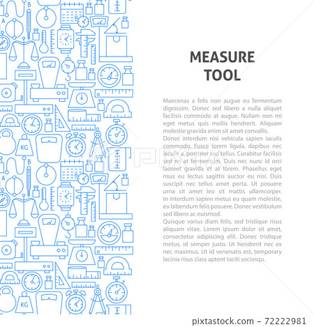 Measure Tool Line Pattern Concept 72222981