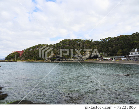 神奈川縣三浦市湘南三浦半島油罐的冬天 72223800