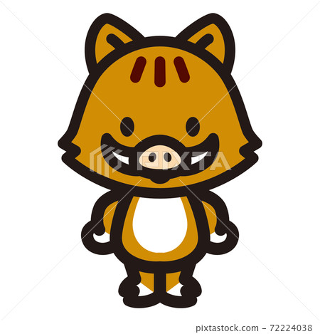 Cute boar character Cute boar character 72224038