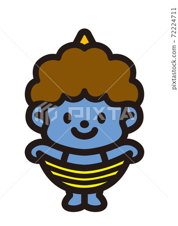 可愛的惡魔角色 72224711