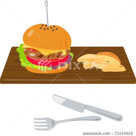 Diner burger 72224928