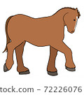 Walking horse 72226076