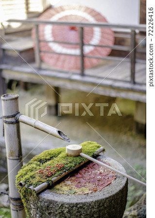 [秋天]柳屋Kan農花水和傘 72226416